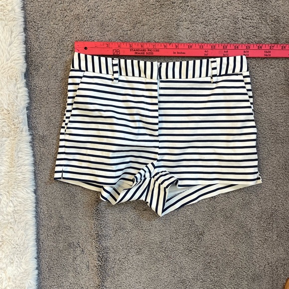 SOLD H&M Navy blue & white striped sailor shorts - Picture 2 of 6